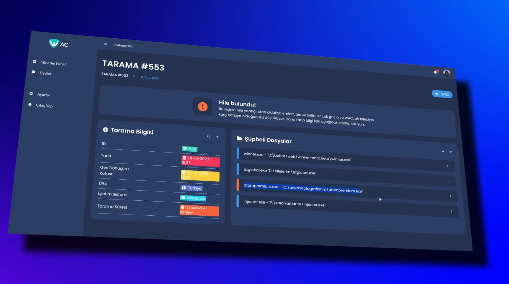 WAC — Screenshare Tool